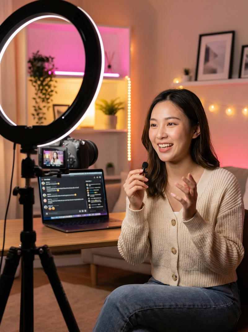 小蓝视频原创视频-甜心主播日常vlog视频